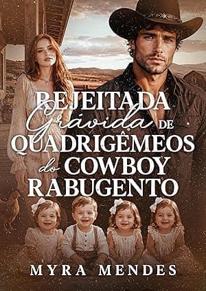 Rejeitada Grávida de Quadrigêmeos do Cowboy Rabugento - Grátis Pelo Kindle
